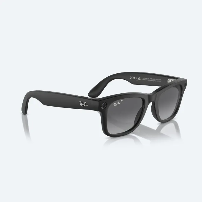 Умные очки Ray Ban Wayfarer (2-е поколение) Matte Black/Gradient Graphite Умные очки Ray Ban Wayfarer (2-е поколение) Matte Black/Gradient Graphite