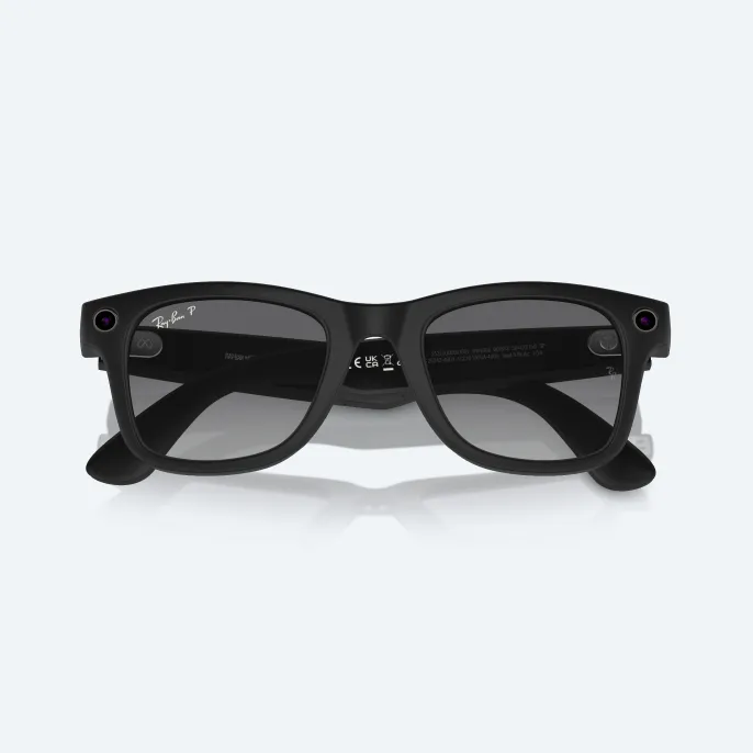 Умные очки Ray Ban Wayfarer (2-е поколение) Matte Black/Gradient Graphite Умные очки Ray Ban Wayfarer (2-е поколение) Matte Black/Gradient Graphite