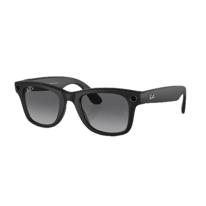 Умные очки Ray Ban Wayfarer (2-е поколение) Matte Black/Gradient Graphite Умные очки Ray Ban Wayfarer (2-е поколение) Matte Black/Gradient Graphite